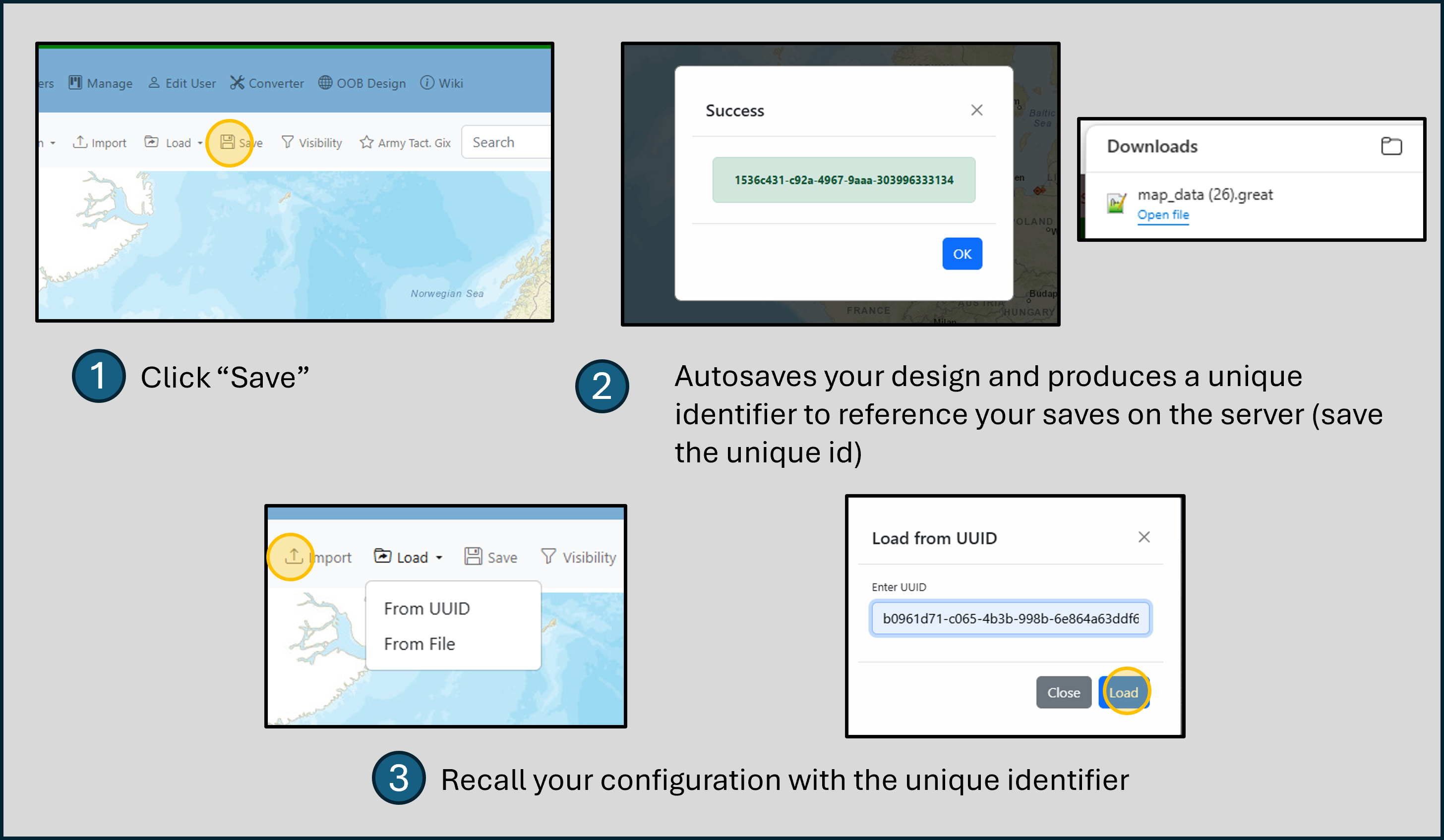 Save and Load with a UUID